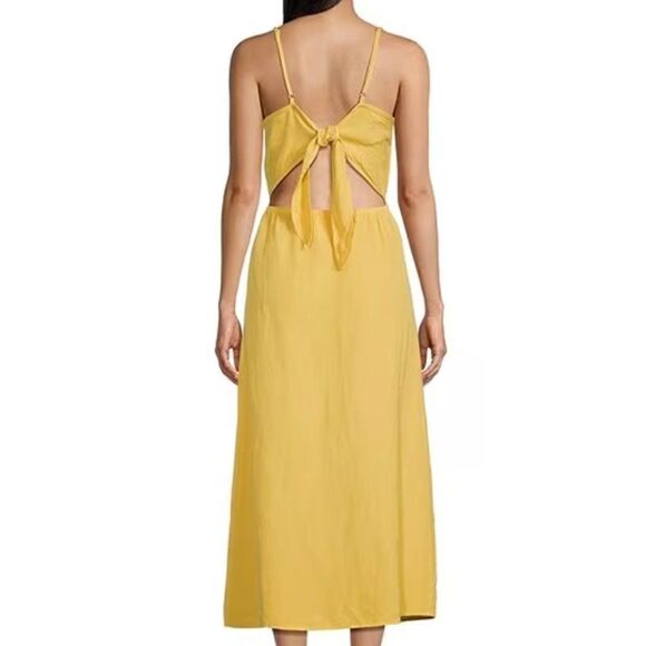 Anthropologie Linen Blend Maxi Dress Size S - Picture 4 of 6